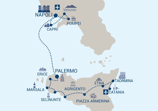 Tour Regno delle due Sicilie Image